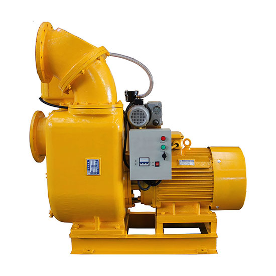 帶真空輔助系統的強力自吸泵