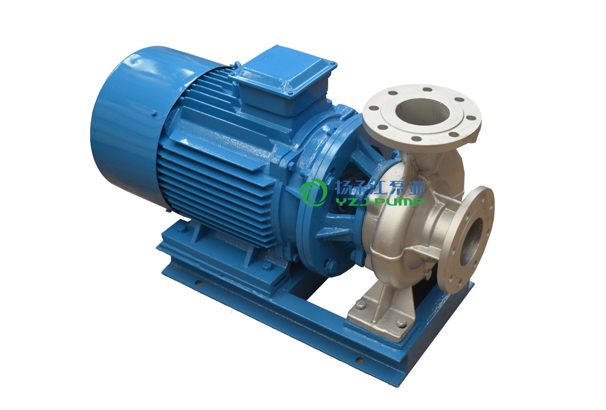 ISWH防爆化工不銹鋼管道泵|臥式化工泵