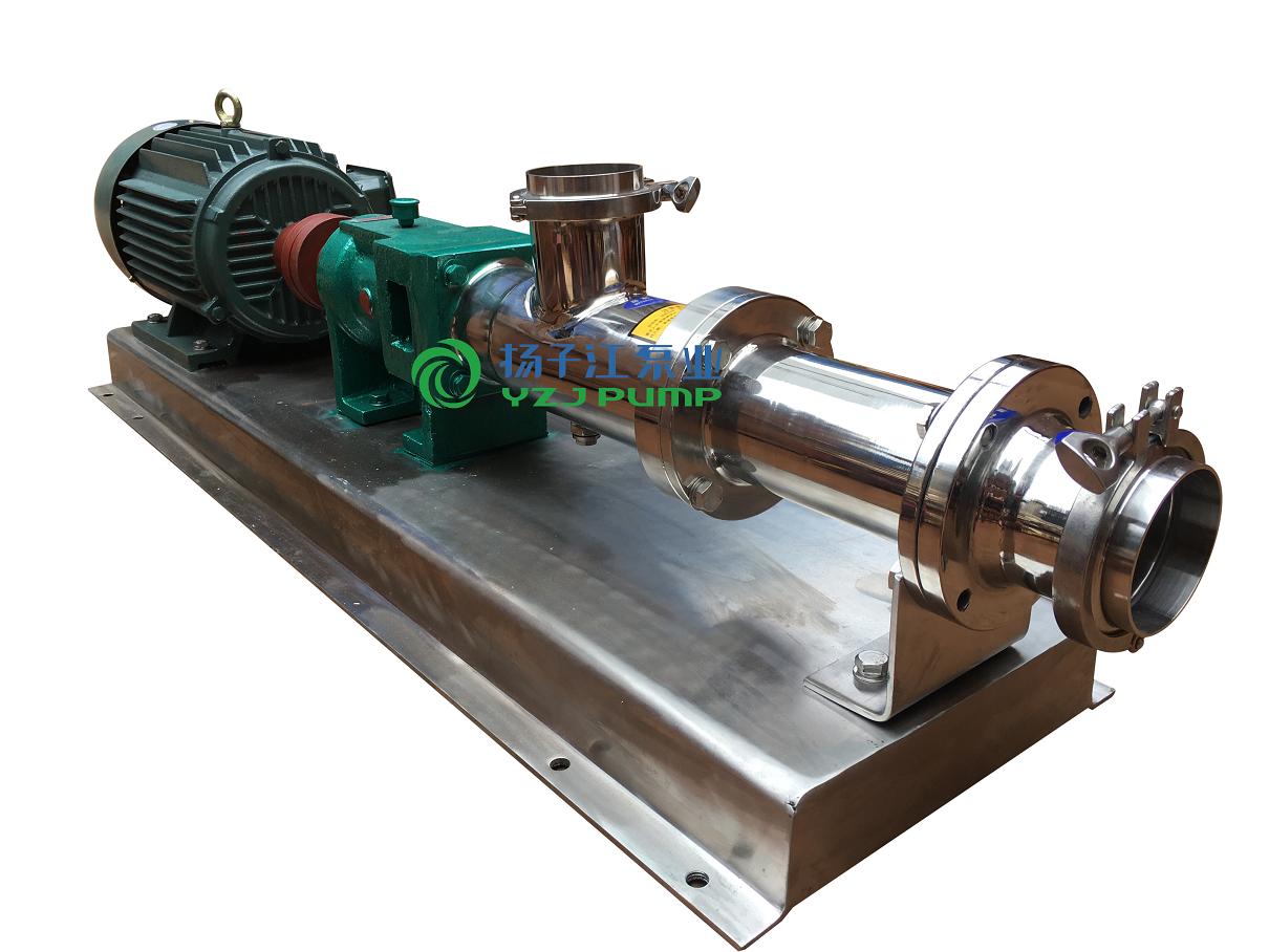 GF型不銹鋼衛生級單螺桿泵