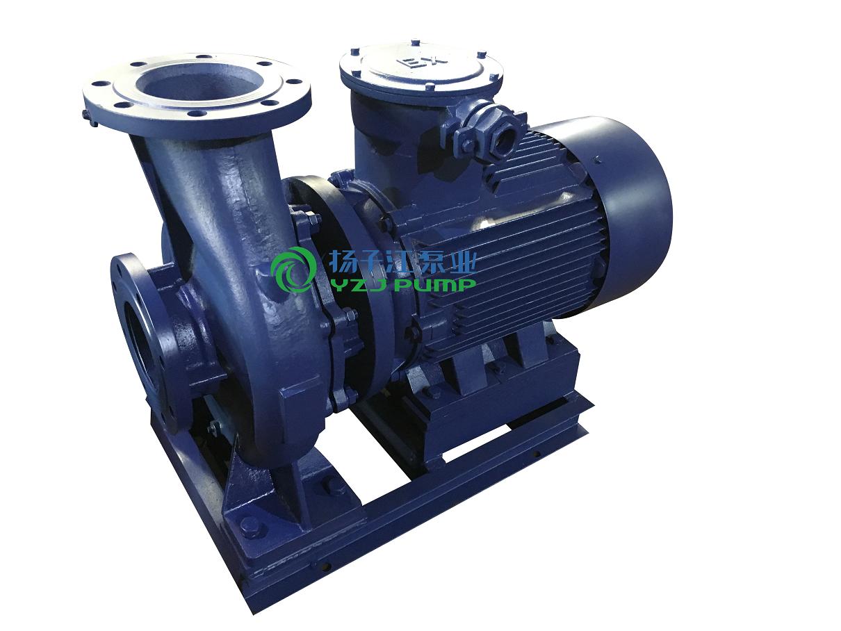 ISWB型臥式單級防爆管道離心泵