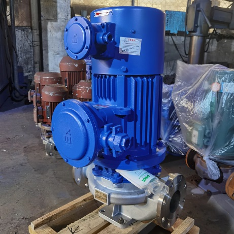 ISG型防爆變頻立式管道泵