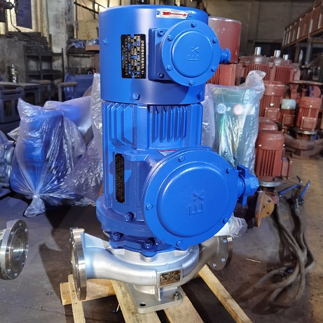 ISG型防爆變頻立式管道泵