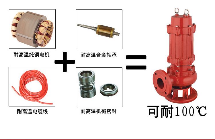 WQR耐高溫潛水排污泵 WQR耐高溫潛水排污泵